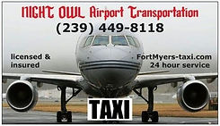 Reserve your taxi here. Fort Myers Florida